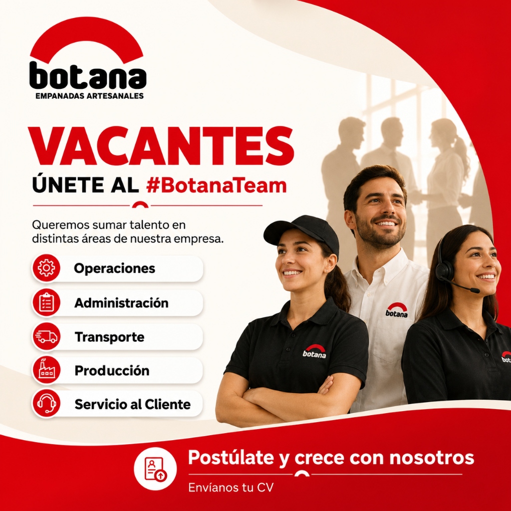 Únete al BotanaTeam - Vacantes disponibles