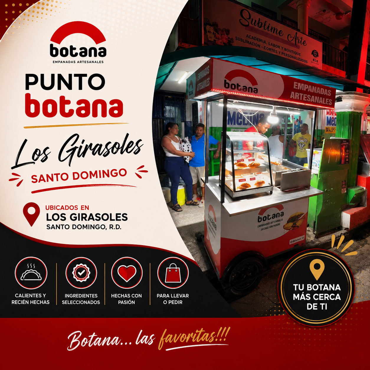 Empanadas Artesanales Botana - Punto Botana Los Girasoles Santo Domingo